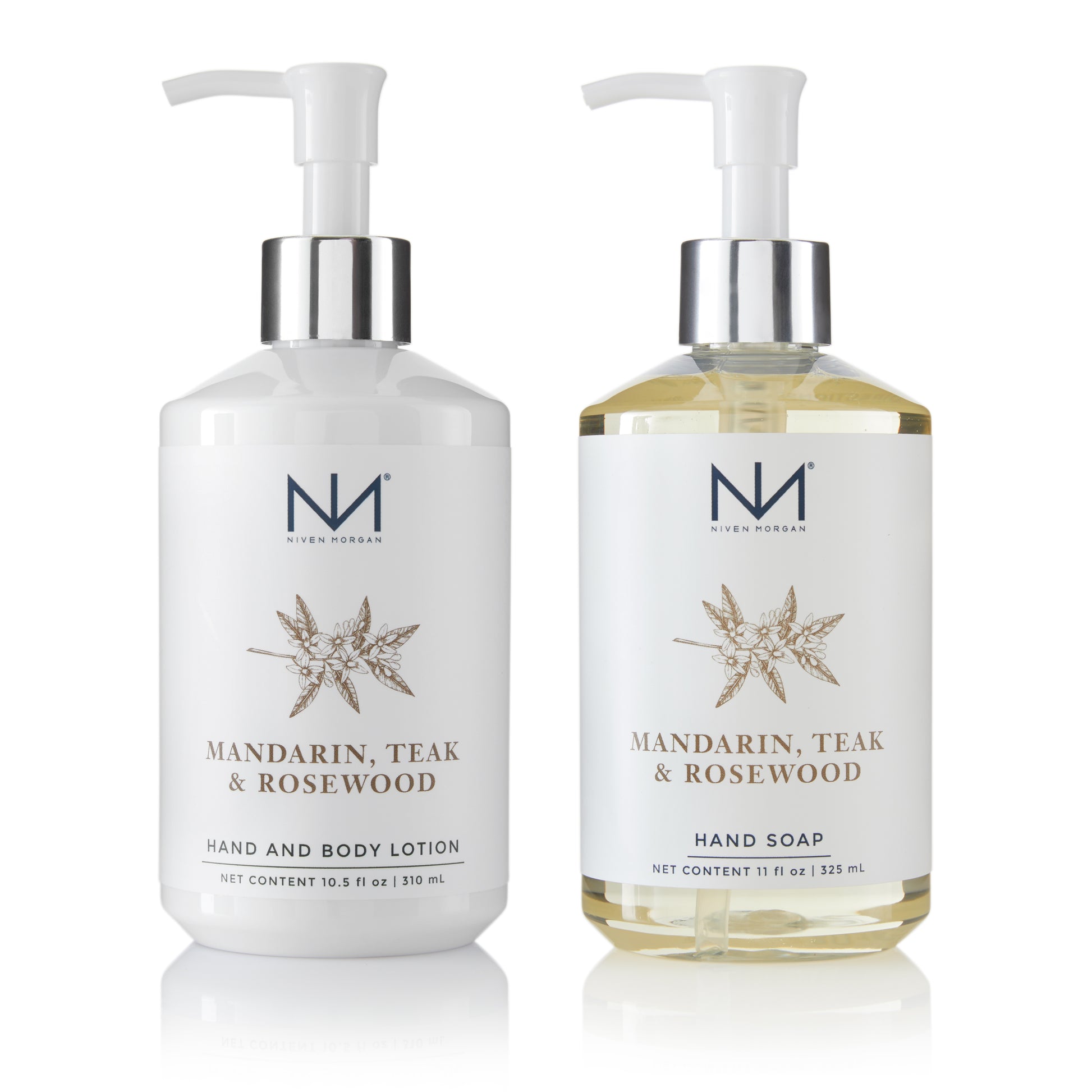 Mandarin Teak & Rosewood | Soap + Lotion Set
