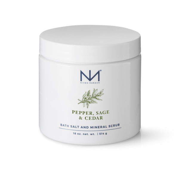 Pepper Sage & Cedar Bath Salts