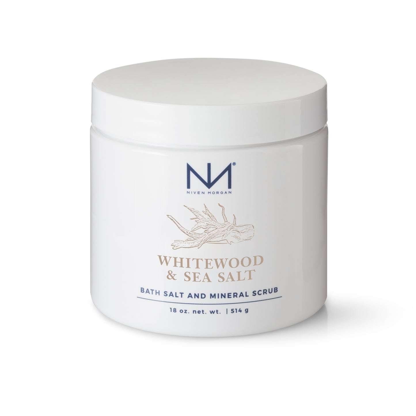 Whitewood & Sea Salt Bath Salts 18 oz.