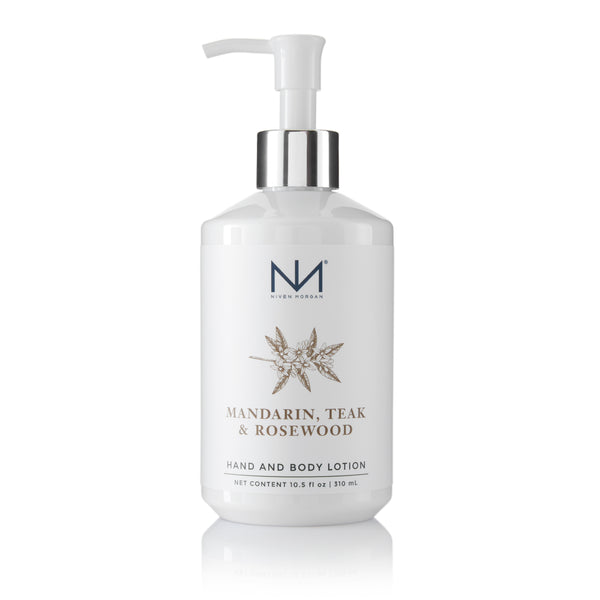 Mandarin Teak & Rosewood | Hand + Body Lotion