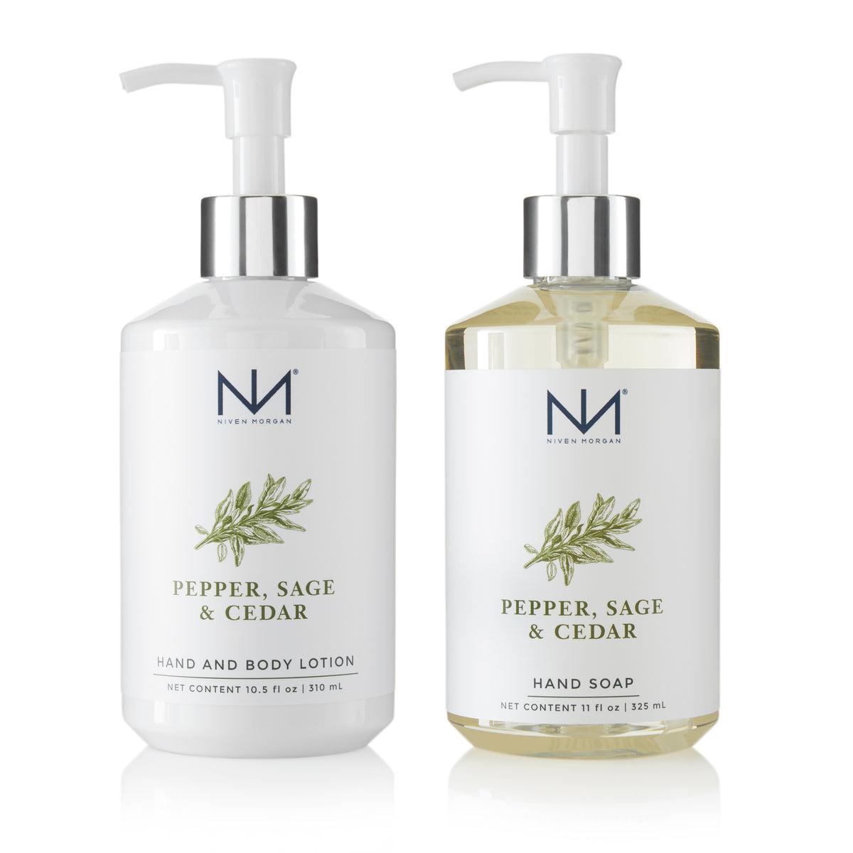 Pepper Sage & Cedar | Soap + Lotion Set